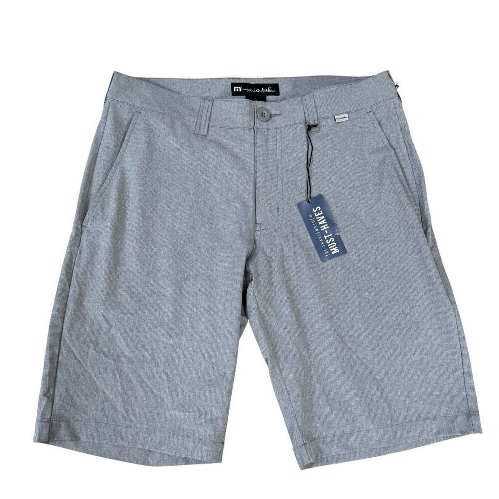 Travis Mathew Men's Beck Lightweight Golf Shorts Khaki Size 30 NWOT
